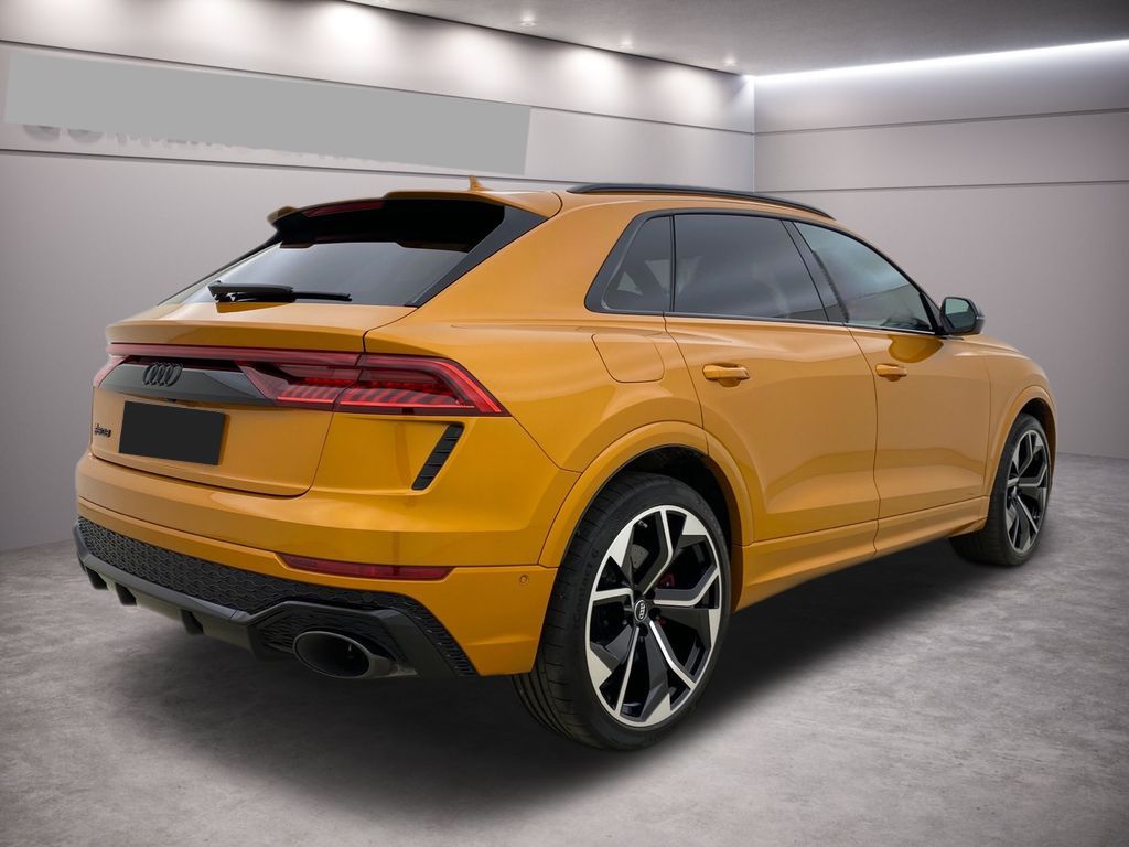 AUDI RS Q8 - předváděcí auto skladem, super cena | nákup online | oranžová metalíza | online prodej | autoibuy.com